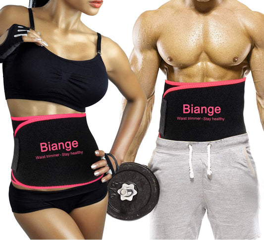 Waist Trainer for Women Men Sweat Belt Waist Trimmer Belly Band Stomach Wraps